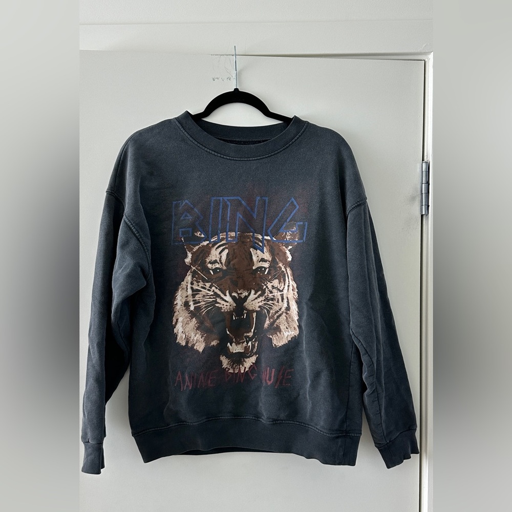 Anine Bing oversized graphic sweatshirt